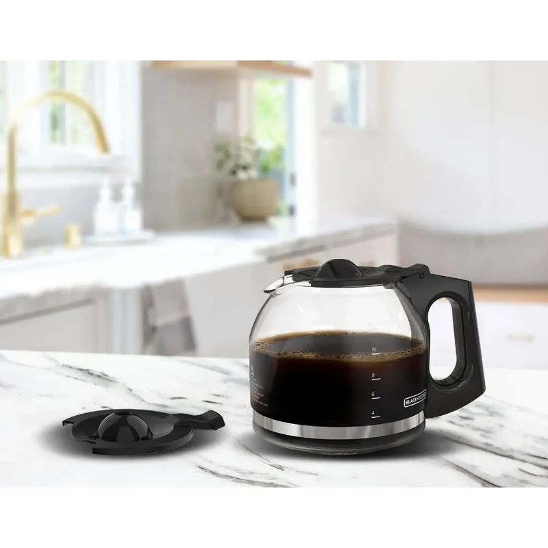 Black & Decker Jarra de Repuesto para Cafetera 12 Tazas, CM0916BGC