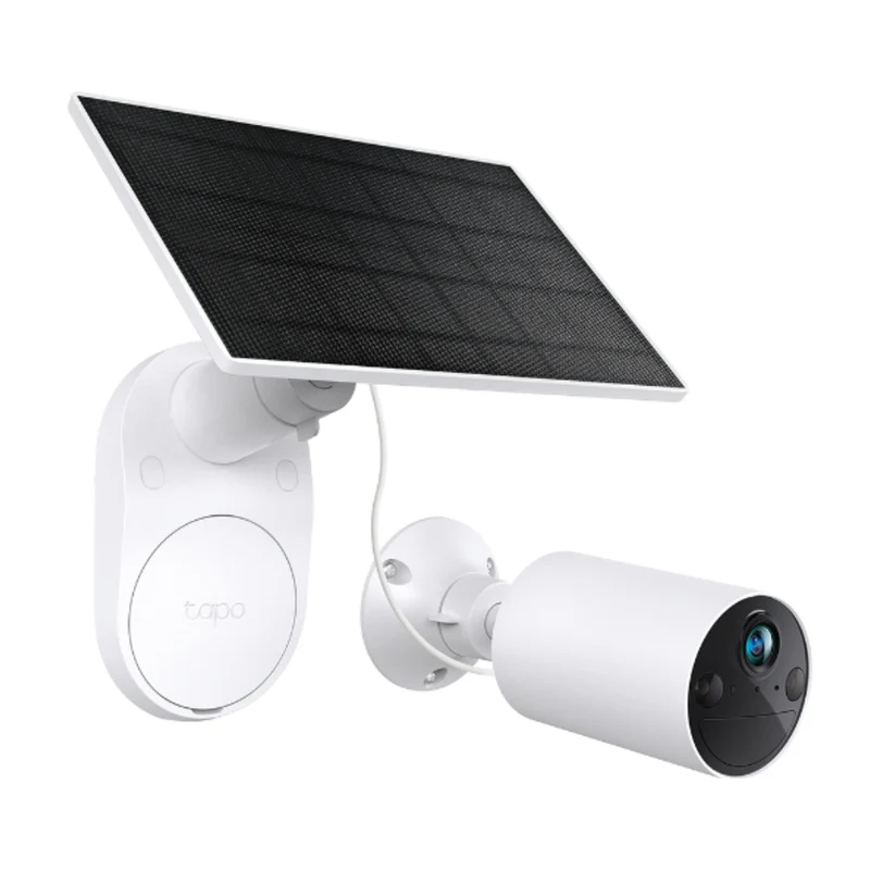 TP-Link Tapo Cámara de Seguridad Wi-Fi 3 MP con Panel Solar, Tapo C410 KIT