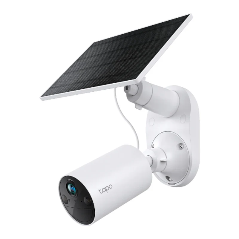TP-Link Tapo Cámara de Seguridad Wi-Fi 3 MP con Panel Solar, Tapo C410 KIT