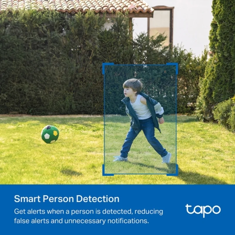 TP-Link Tapo Cámara de Seguridad Wi-Fi 3 MP con Panel Solar, Tapo C410 KIT