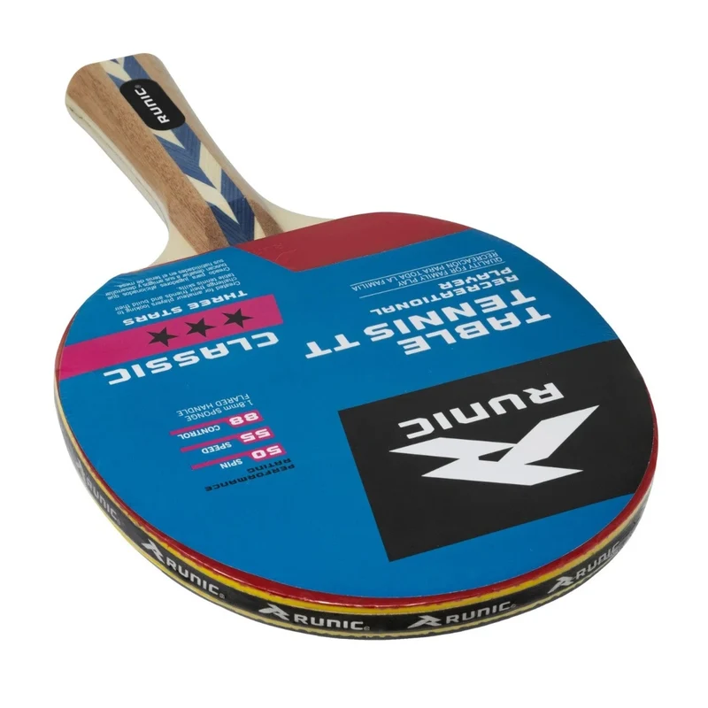 Runic Raqueta de Ping Pong 3 Stars