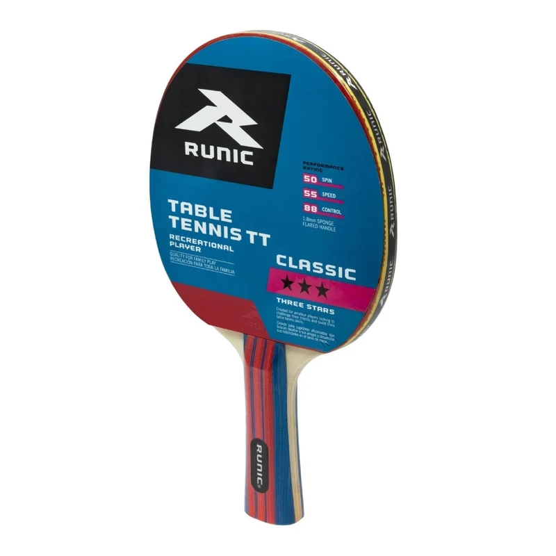 Runic Raqueta de Ping Pong 3 Stars