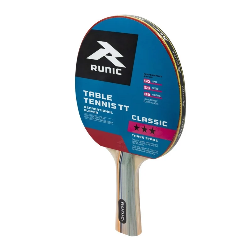 Runic Raqueta de Ping Pong 3 Stars