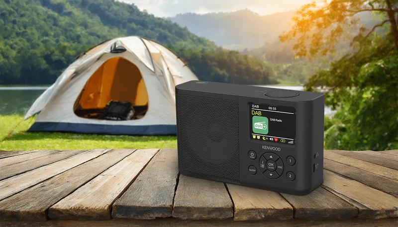 Kenwood CR-M33DAB Radiosveglia con Bluetooth e DAB+