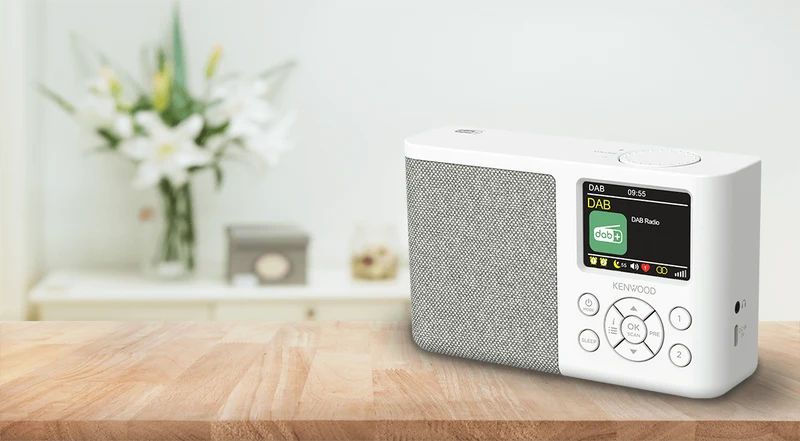 Kenwood CR-M33DAB Radiosveglia con Bluetooth e DAB+