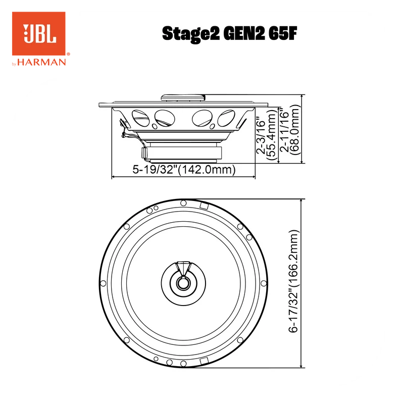 Altoparlanti JBL STAGE2 65F GEN2