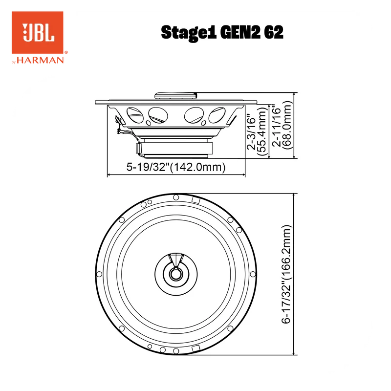 JBL STAGE1 GEN2 62