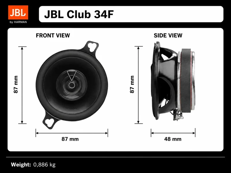 JBL Club 34F