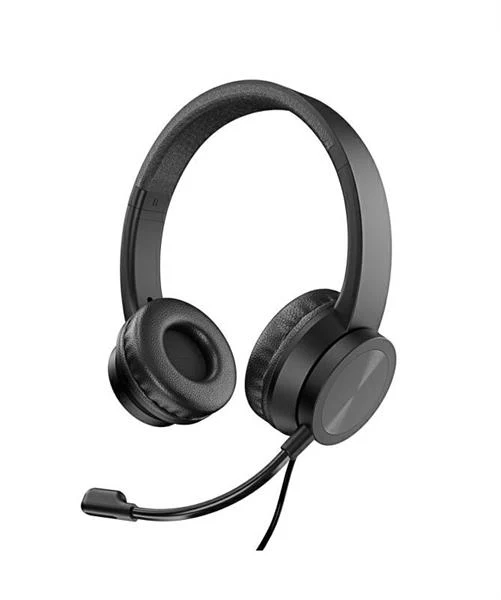 CUFFIE CON MICROFONO VULTECH CON FILO USB ED ARCHETTO REGOLABILE