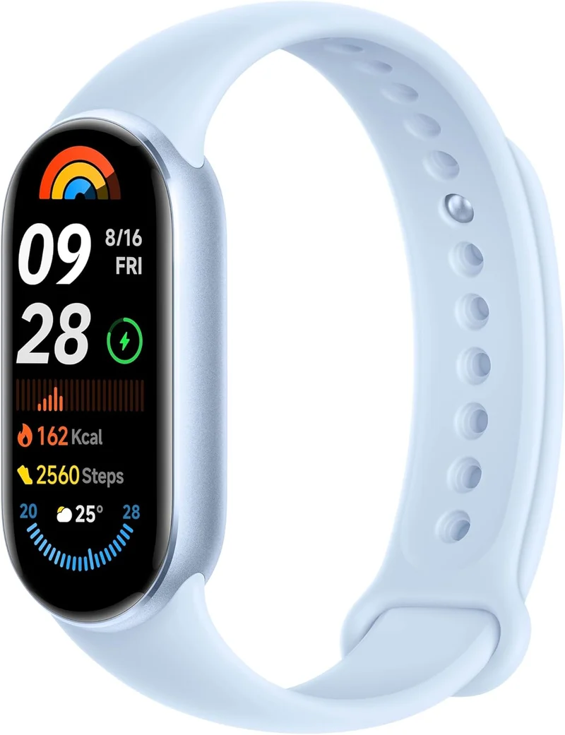 Xiaomi Smart Band 9 Orologio Smartwatch AMOLED Artic Blue