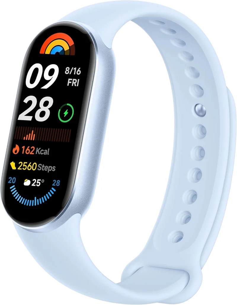 Xiaomi Smart Band 9 Orologio Smartwatch AMOLED Artic Blue
