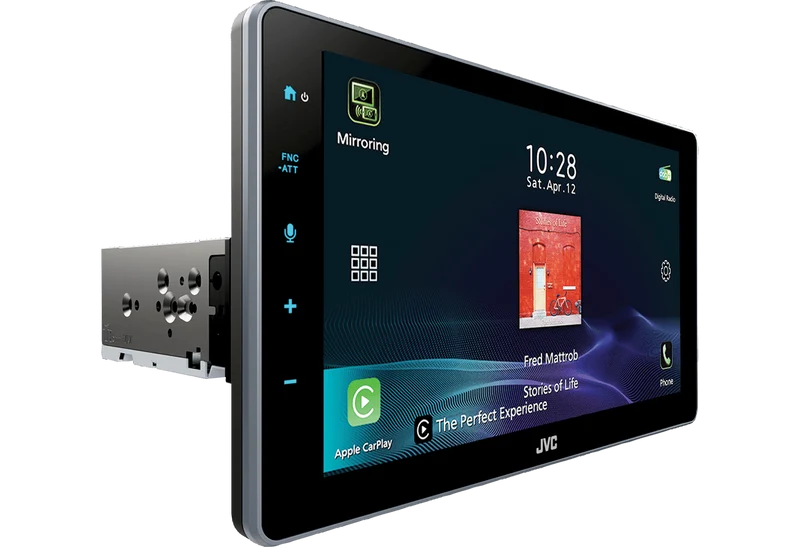 JVC KW-Z900DBW Sintoamplificatore AV digitale 1 DIN con schermo LCD HD da 9,00"
