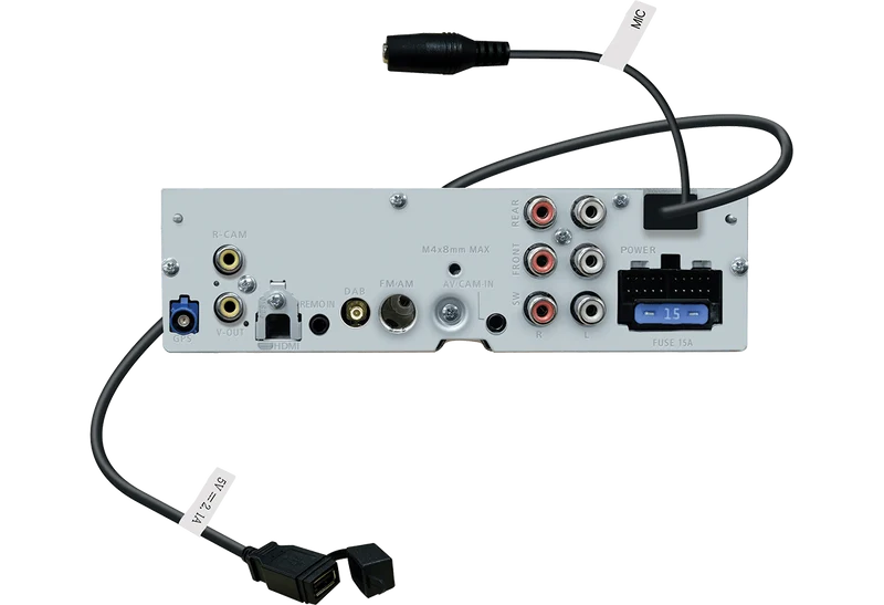 JVC KW-Z900DBW Sintoamplificatore AV digitale 1 DIN con schermo LCD HD da 9,00"