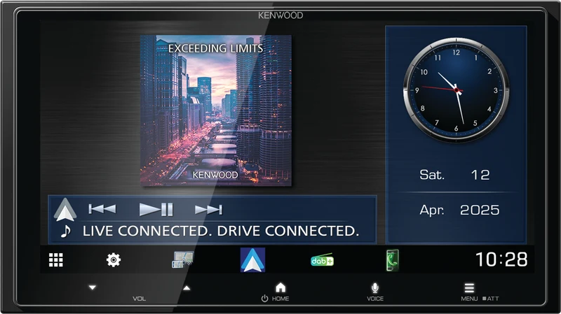 KENWOOD DMX7525DABS Ricevitore multimediale digitale 2DIN