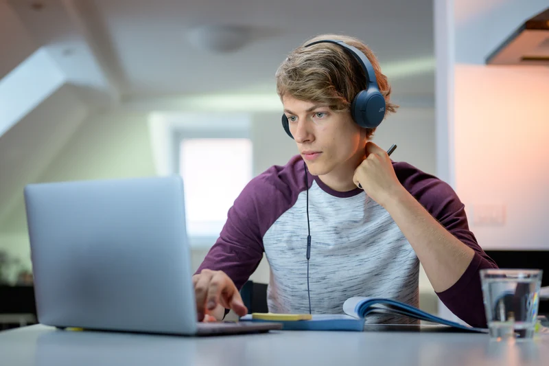 JVC HA-S33UC Cuffie a padiglione con cavo USB-C