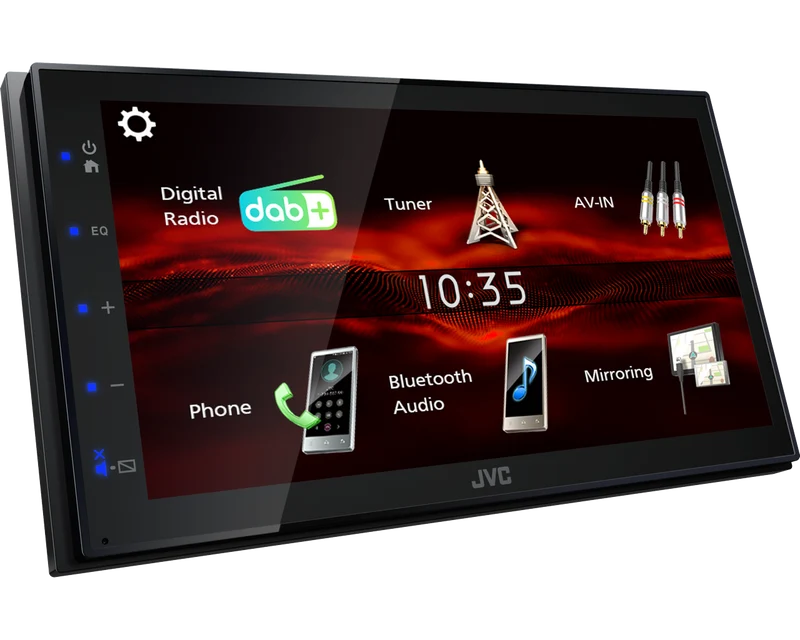 JVC KW-M180DBT Digital Media Receiver con monitor Touch da 6,8"