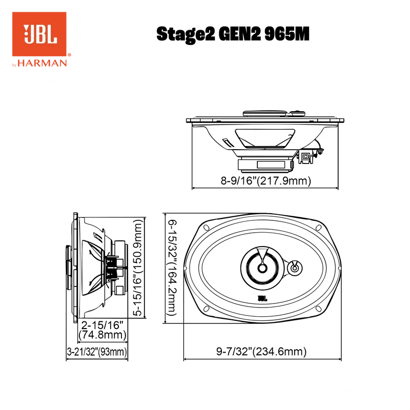 Altoparlanti JBL STAGE2 965M GEN2