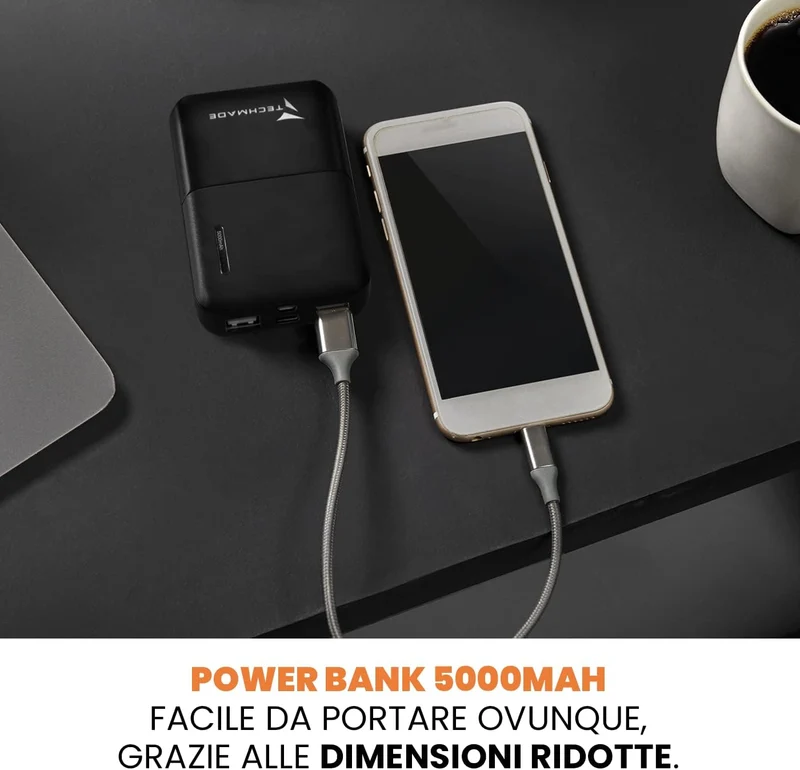 POWERBANK TECHMADE 5000mAH