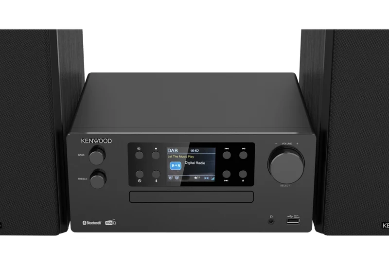 Kenwood M-925DAB Sistema Hi-Fi micro con lettore CD, SB, DAB+ e streaming audio Bluetooth