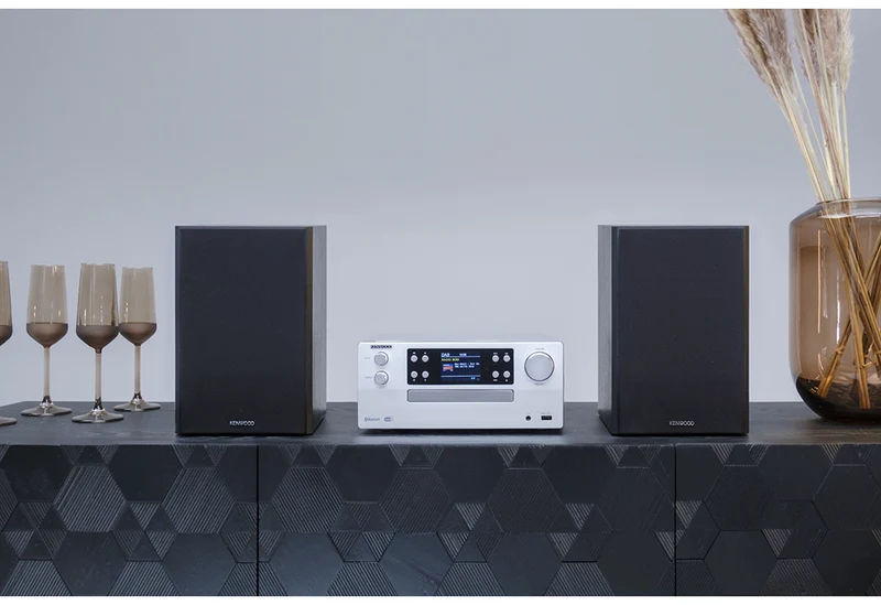Kenwood M-925DAB Sistema Hi-Fi micro con lettore CD, SB, DAB+ e streaming audio Bluetooth