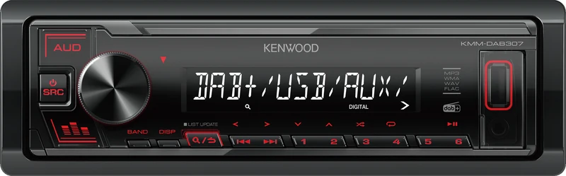 Kenwood KMM-DAB307. Digital Media Receiver con Digital Radio DAB+ built-in
