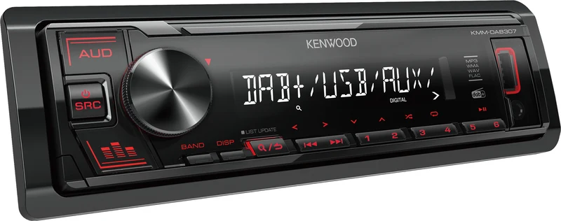 Kenwood KMM-DAB307. Digital Media Receiver con Digital Radio DAB+ built-in