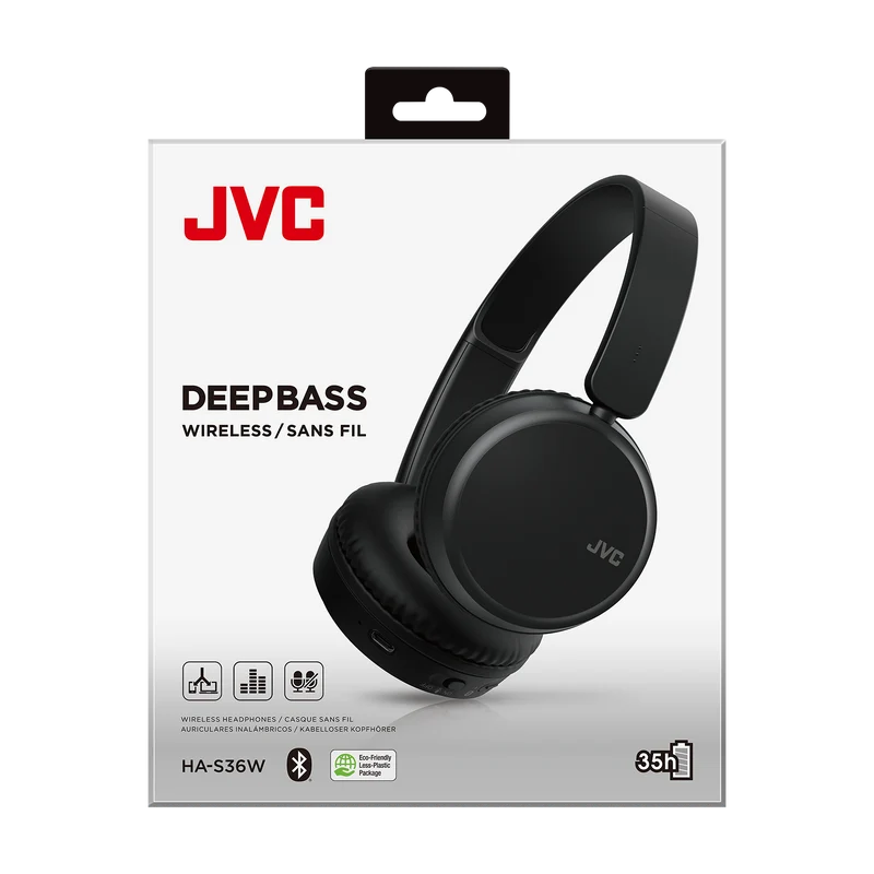 JVC HA-S36W Cuffie wireless Bluetooth