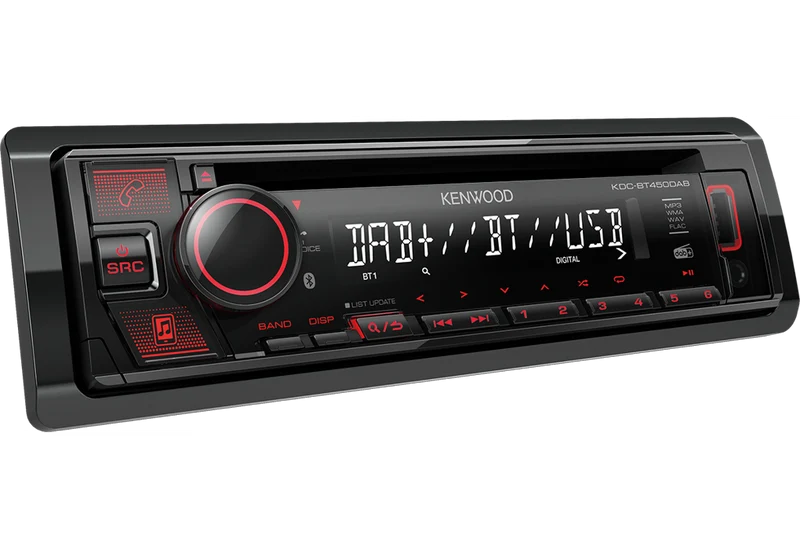 Kenwood KDC-BT450DAB Sintolettore CD/USB con Bluetooth e tuner digitale DAB+