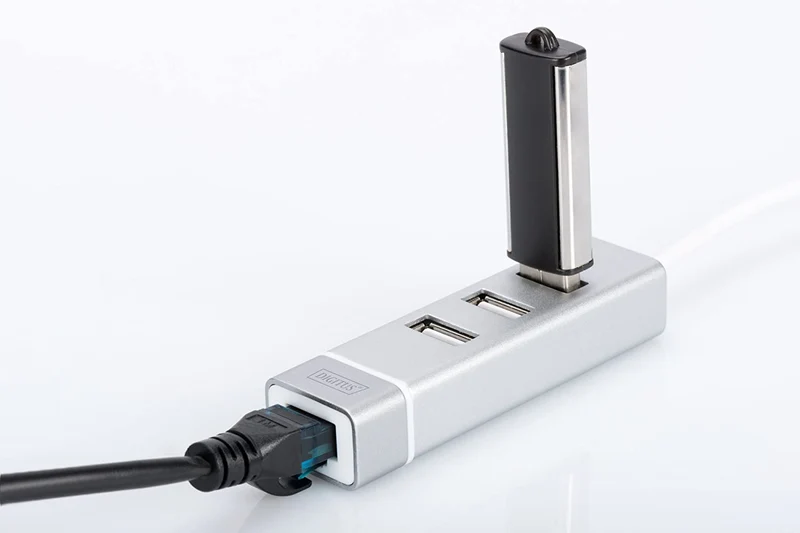 Hub Digitus 3 Porte USB 1 Ethernet DA-70253