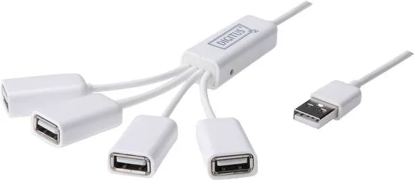 Hub 4 Porte USB Digitus DA70216