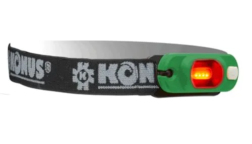 KONUS KONUSFLASH-6 Torcia Ricaricabile Frontale con Fascia Eastica per la Testa