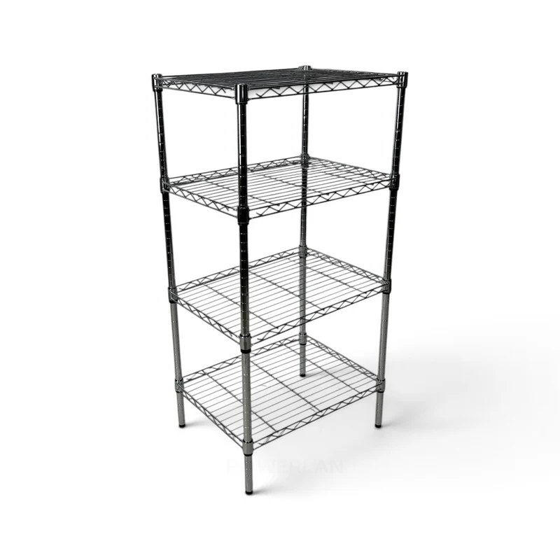 Scaffale Metallika H 122cm – 4 Ripiani 60×45 cm