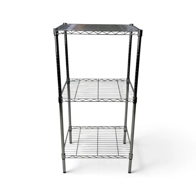 Scaffale Metallika H 122cm – 3 Ripiani 60×35 cm