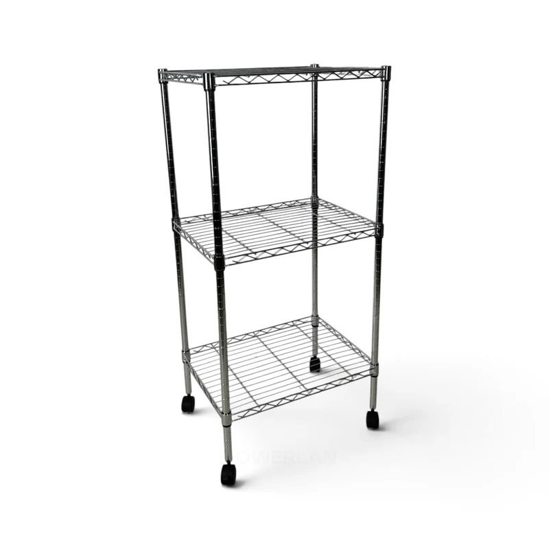Scaffale Metallika H 122cm – 3 Ripiani 60×45 cm