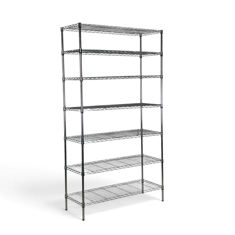 Scaffale Metallika H 202cm – 7 Ripiani 122×45 cm