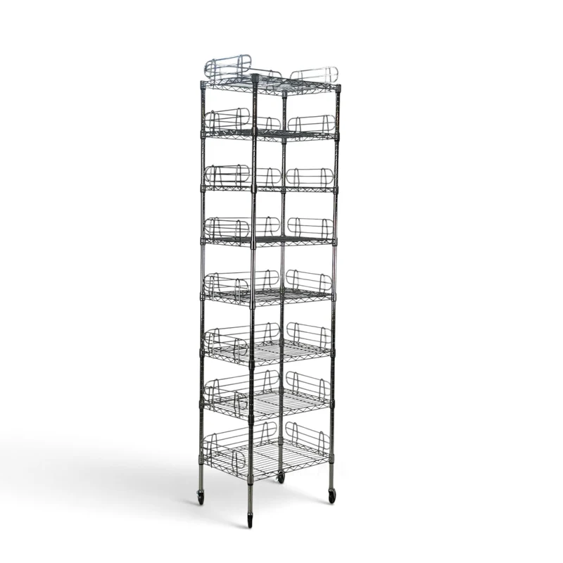 Scaffale Metallika H 252cm – 8 Ripiani 60×45 cm