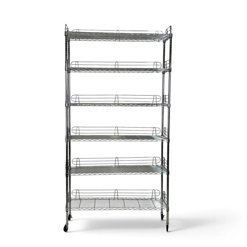 Scaffale Metallika H 202cm – 6 Ripiani 122×45 cm