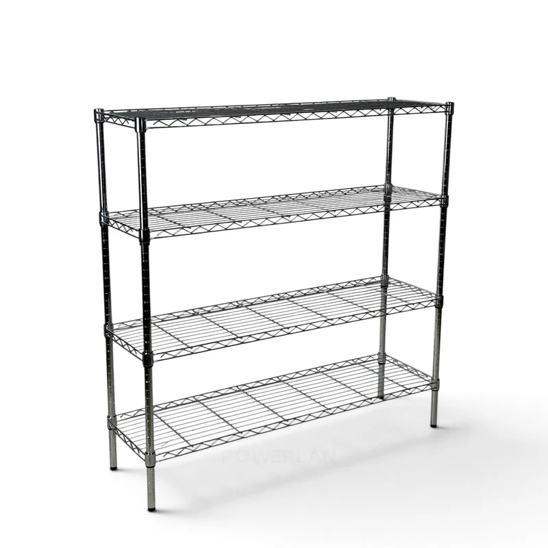 Scaffale Metallika H 122cm – 4 Ripiani 122×45 cm