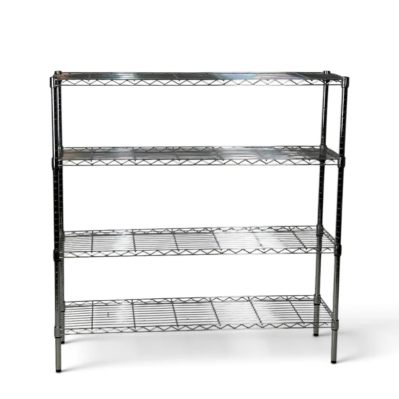 Scaffale Metallika H 122cm – 4 Ripiani 122×45 cm