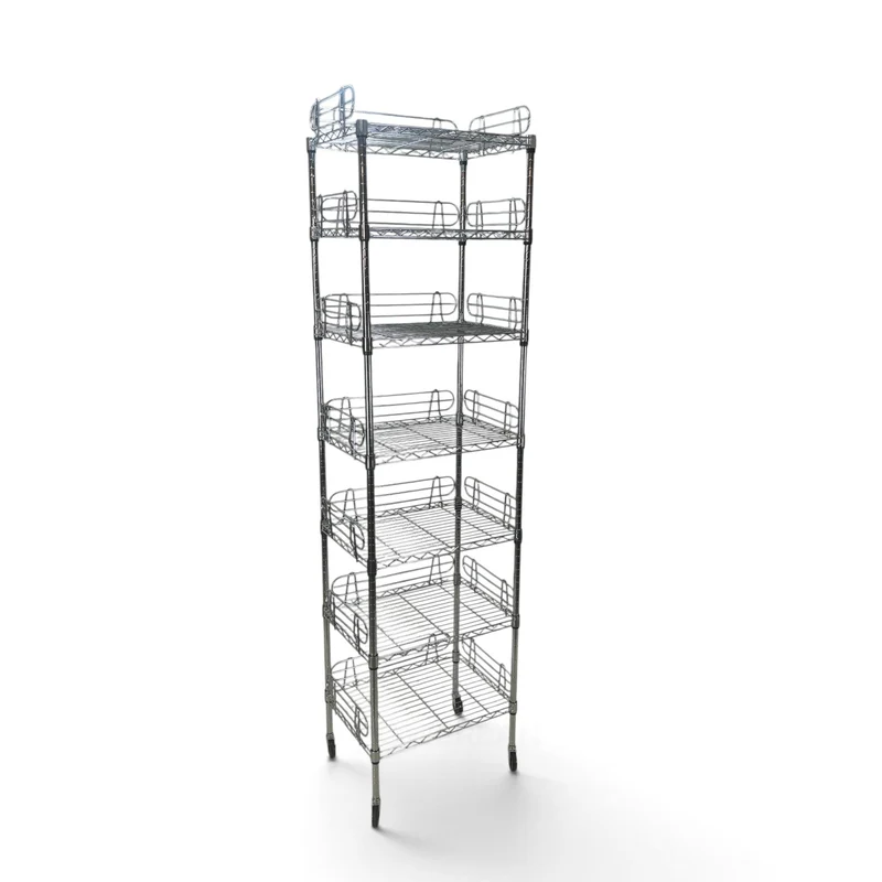 Scaffale Metallika H 202cm – 7 Ripiani 60×35 cm