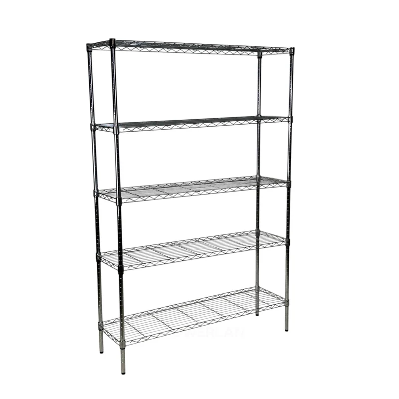 Scaffale Metallika H 182cm – 5 Ripiani 122×45 cm