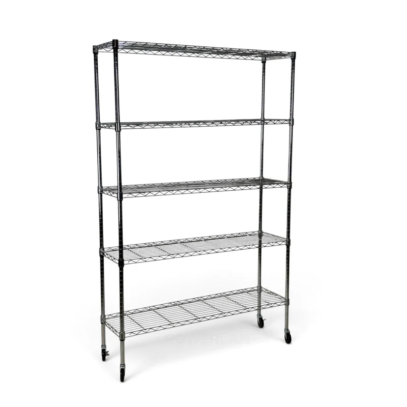 Scaffale Metallika H 182cm – 5 Ripiani 122×45 cm