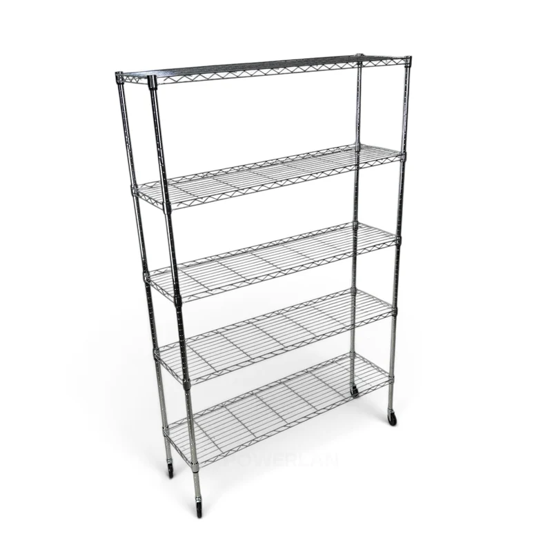 Scaffale Metallika H 182cm – 5 Ripiani 122×45 cm