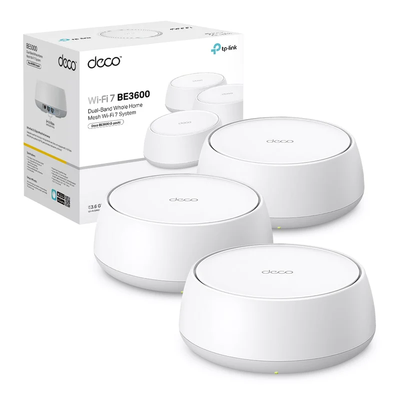 Deco BE3600 Sistema Mesh Wi-Fi 7 BE3600Mbps, 3pz