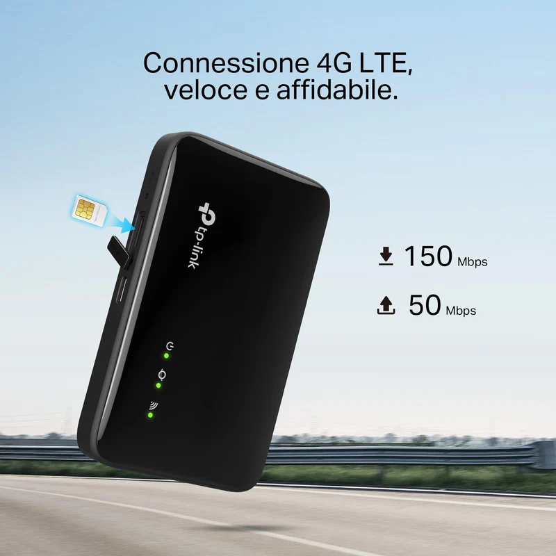 M7005 Saponetta Wi-Fi con SIM 4G LTE CAT4, Wi-Fi 6 AX300