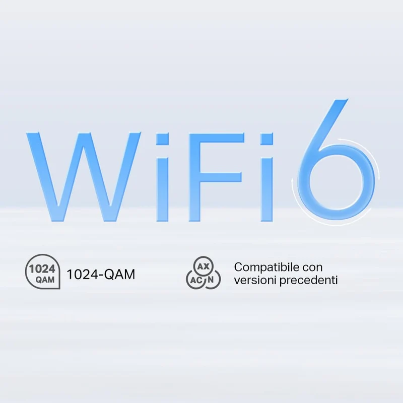 Deco X1500-5G Router 5G Mesh Wi-Fi 6 AX1500Mbps, 3 Porte Gigabit