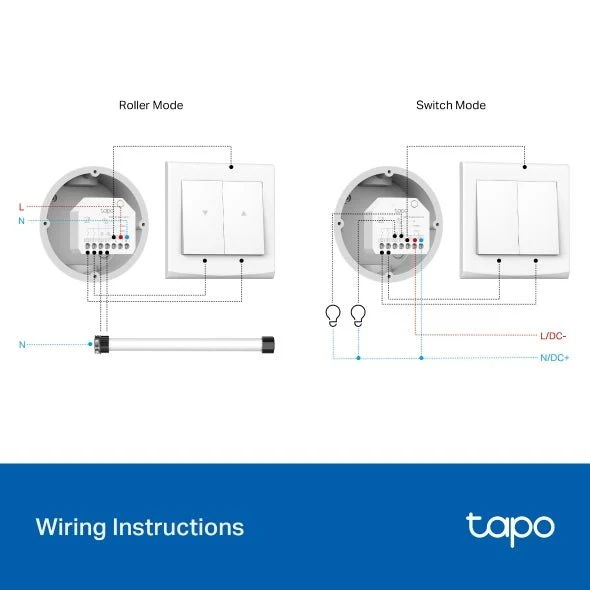Tapo S112 Relè Interruttore Smart WiFi Bluetooth 2 Canali 6A Energia