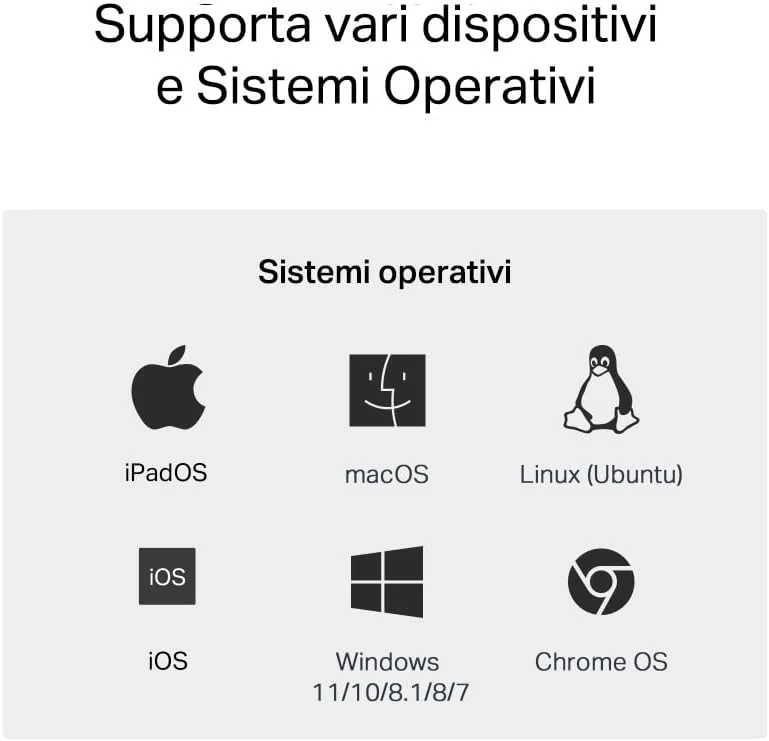 UE302C Adattatore di Rete da USB Type-C a Ethernet 2.5 Gigabit