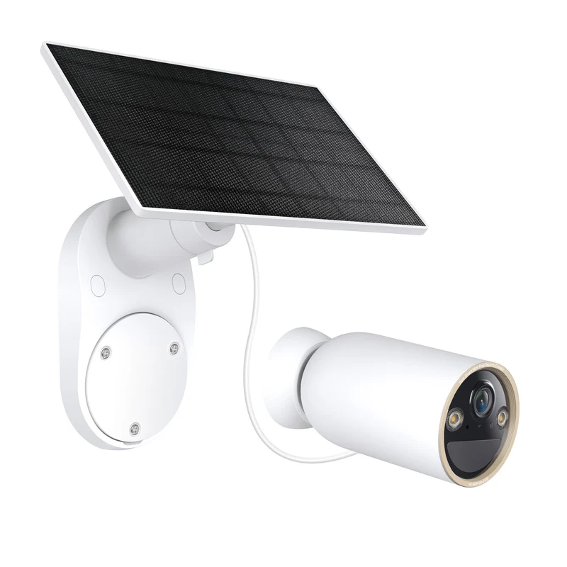 Tapo C460 KIT Telecamera WiFi Esterno 4K 8MP Solare, Base Magnetica Starlight