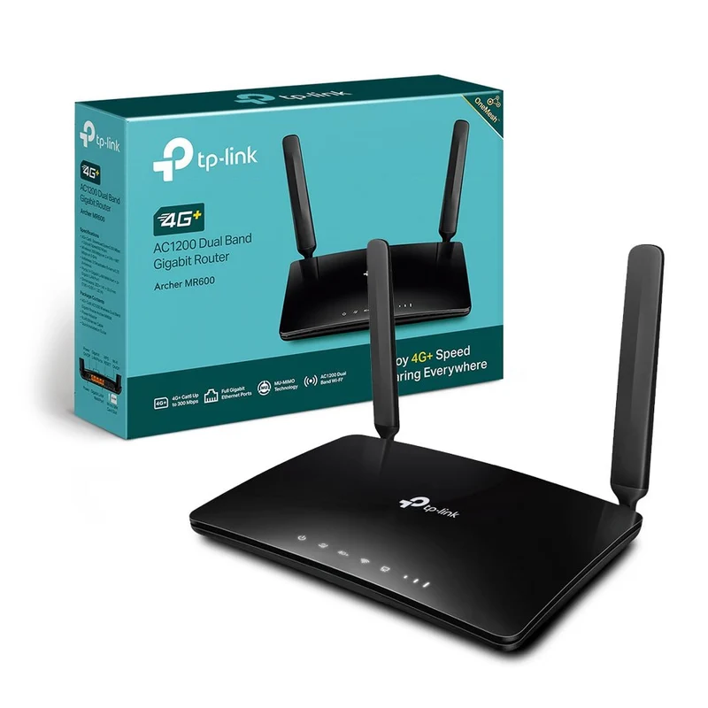 Archer MR600 Router Wi-Fi con SIM 4G+ CAT6 AC1200Mbps